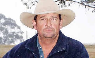 Water fears: Cattleman Peter Keogh. Water fears: Cattleman Peter Keogh.